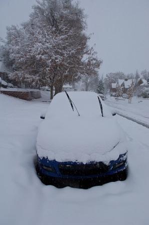 Car snow