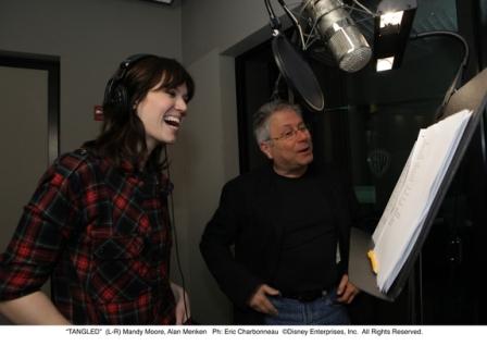 Alan Menken w Mandy Moore