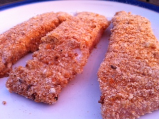 Cod breaded