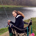 learning to fish in cwmcarn forest - resting