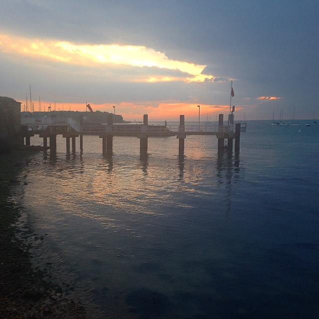 Sunset at Yarnouth Pier