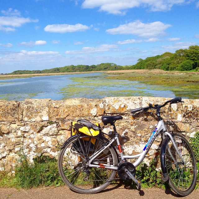 For some exercise and great views, rent a bike at Wight Cycle Hire and whiz through the salt marshes of Yarmouth Harbour's Estuary (then have lunch or an ice cream or crepe at Off the Rails.)