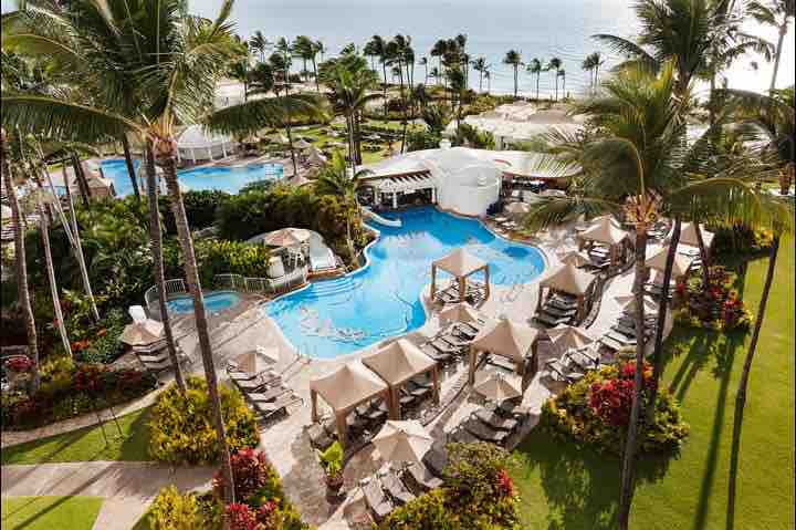 We're staying at the Fairmont Kea Lani - which I am very excited about! Set on 22 acres of tropical gardens overlooking the beach, this 5-star hotel is near