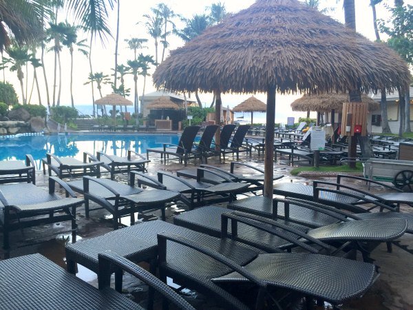 The pools (there are 5!) can get a bit crowed at the Westin Maui, specially in the summer holidays. I suggest renting a cabana or gazebo. We did and it made a huge difference!