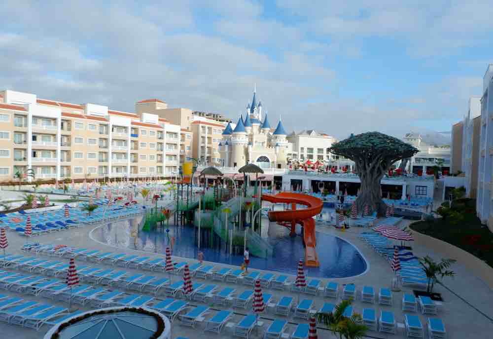 Fantasia Bahia Principe castle from away – A Modern Mother