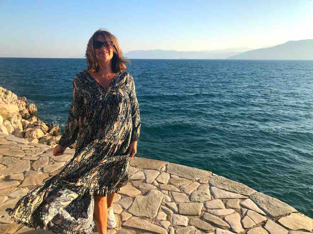 This is the dress I bought in Nafplio at Achilleas Accessories.